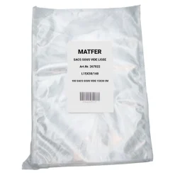 100 sacs sous vide lisse 140 microns 25 x 35 cm