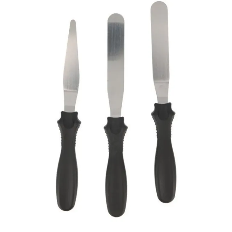 3 spatules de précision assorties