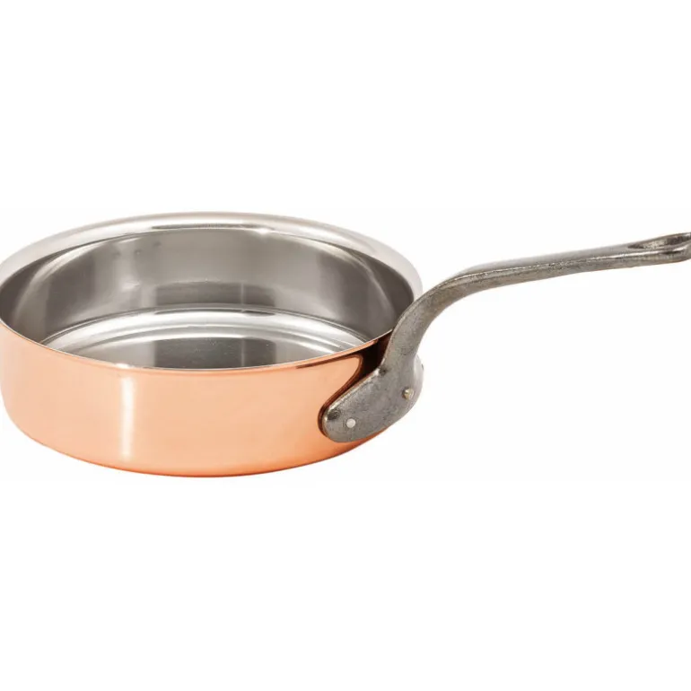 Alliance cuivre sauteuse cylindrique 16 cm