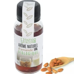 Arôme naturel d'amande biologique 50 ml - DDM 03/25