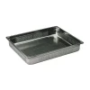 Bac gastronorme perforé inox - sans anse - GN 2/1 profondeur 10 cm