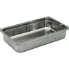 Bac gastronorme perforé inox - sans anse - GN 1/2 profondeur 15 cm