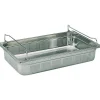 Bac gastronorme perforé inox - avec anses panier - GN 1/1 profondeur 20 cm