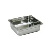 Bac gastronorme plein inox - sans anse - GN 2/3 profondeur 200 cm