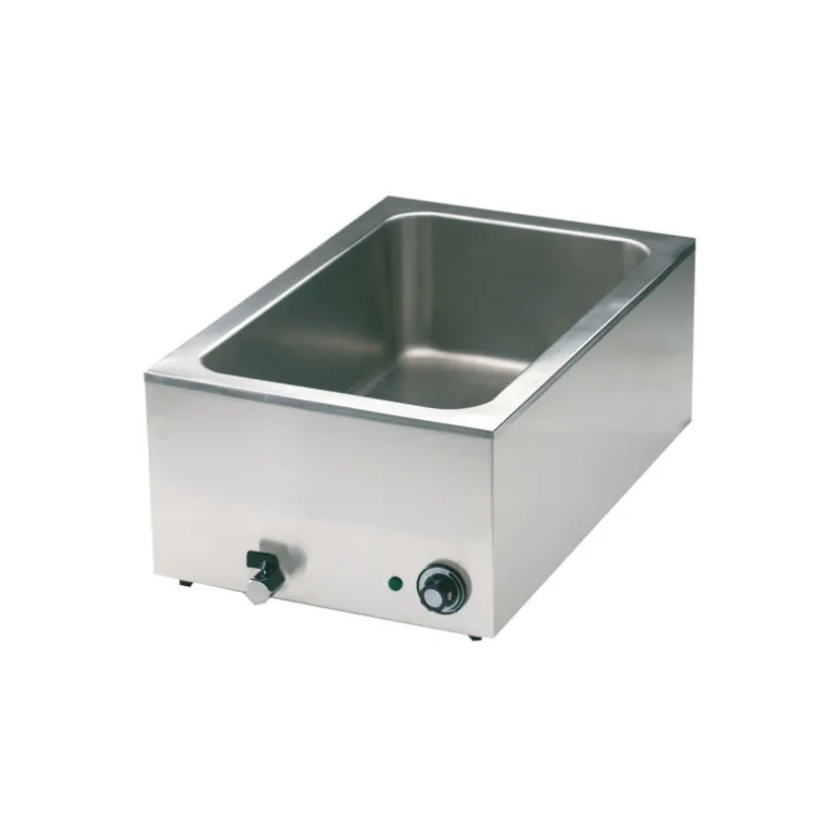 Bain-marie GN 1/1 électrique avec vidange