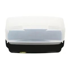 Boîte à gâteau rectangulaire de transport 43 cm
