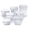Boîte de conservation carrée polypropylène - 4 litres