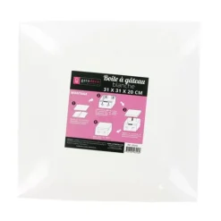 Boîte pâtissière 30,4 cm, hauteur 20 cm