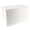 Boîte pâtissière blanche 31 x 41 x 22 cm