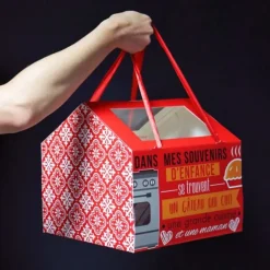 Boîte pâtissière Maison 31 cm, hauteur 26 cm