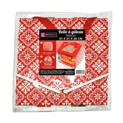 Boîte pâtissière Maison 31 cm, hauteur 26 cm