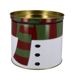 Boîtes à biscuits de Noël Set de 3 à empiler Bonhomme de neige