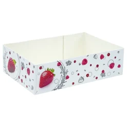 Boîtes petits-fours Morgane 14 x 10 cm - Hauteur 4 cm (x 100)