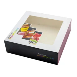 Boîtes pâtissières fenêtres 40 x 40 x 12 cm (x 25)