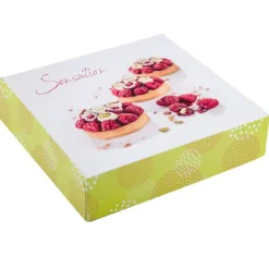 Boîtes pâtissières Pauline 29 x 29 cm Hauteur 5 cm (x 50)
