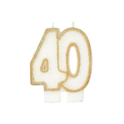 Bougie anniversaire 40 ans
