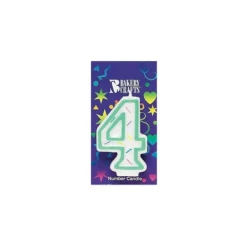 Bougie Anniversaire, chiffre 4