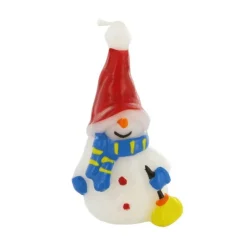 Bougie Bonhomme de Neige