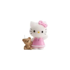 Bougie d'Anniversaire Hello Kitty sur pique