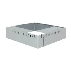 Cadre à entremets extensible inox carré 20 à 37 cm De Buyer
