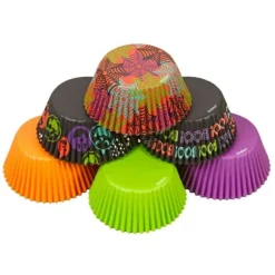 Caissette cupcake Halloween assorties Wilton (x150)