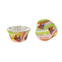 Caissette cupcake Happy Birthday Fête (x30)
