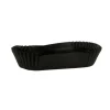 Caissette ovale plissée noire Calypso n°88 (x1000)