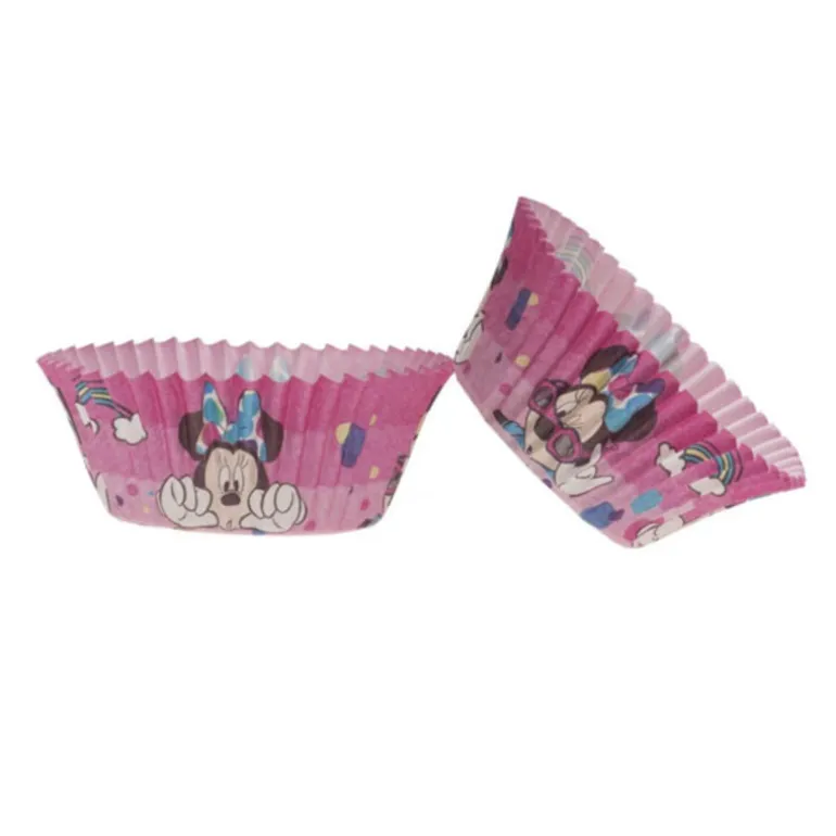 Caissettes à cupcake roses Minnie (x25)