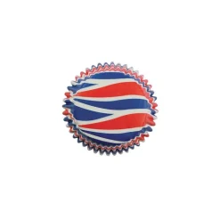 Caissettes cupcake Drapeau anglais (x60)