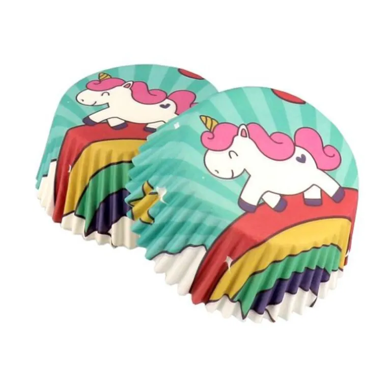 Caissettes cupcakes "Licorne" (x50)