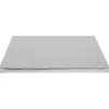 Cake drum rectangle argent 25 x 35 cm
