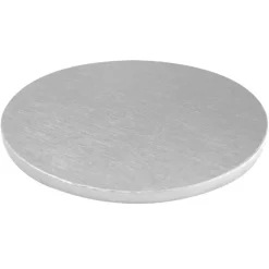 Cake Drum Rond Argent Ø 20 cm