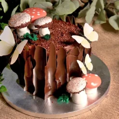 Cake Drum Rond Argent Ø 25 cm