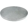 Cake Drum Rond Argent Ø 40 cm