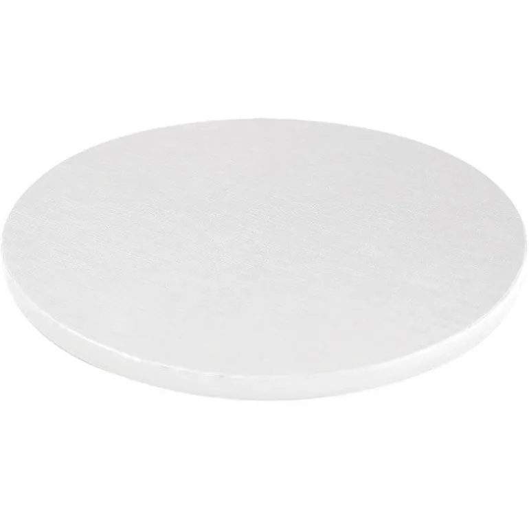 Cake Drum Rond Blanc Ø 25 cm