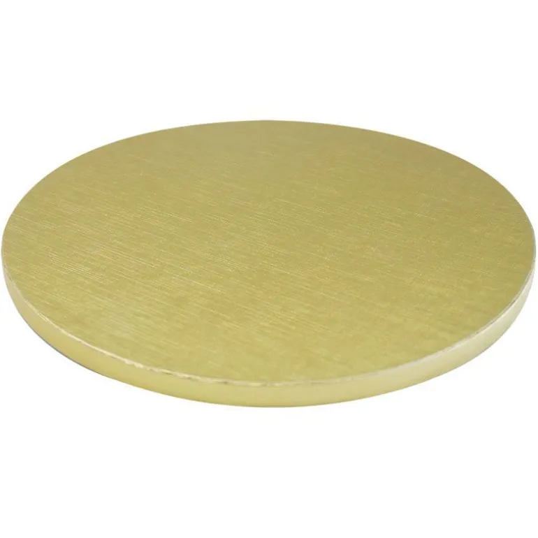 Cake Drum Rond Or Ø 20 cm