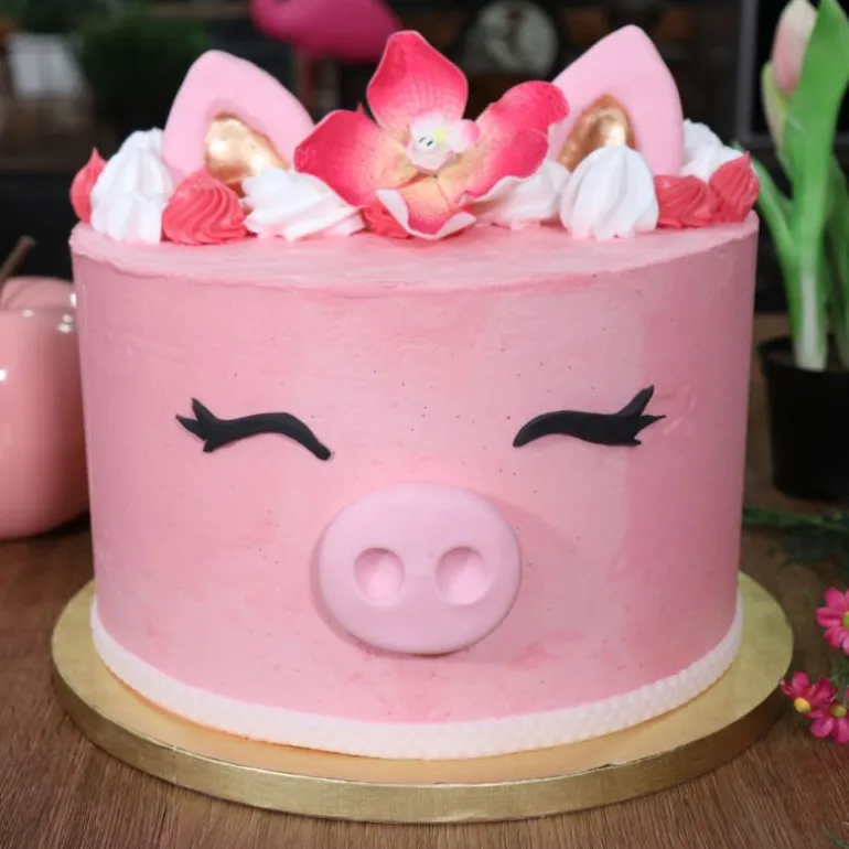 Cake Drum Rond Or Ø 35 cm