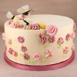 Cake Drum Rond Rose Ø 20 cm