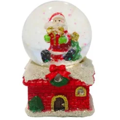 Cake Topper Boule à neige Père Noël