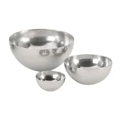 Calotte demi-sphère inox H 6,7 cm Ø 14 cm De Buyer