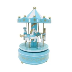 Carrousel musical bleu