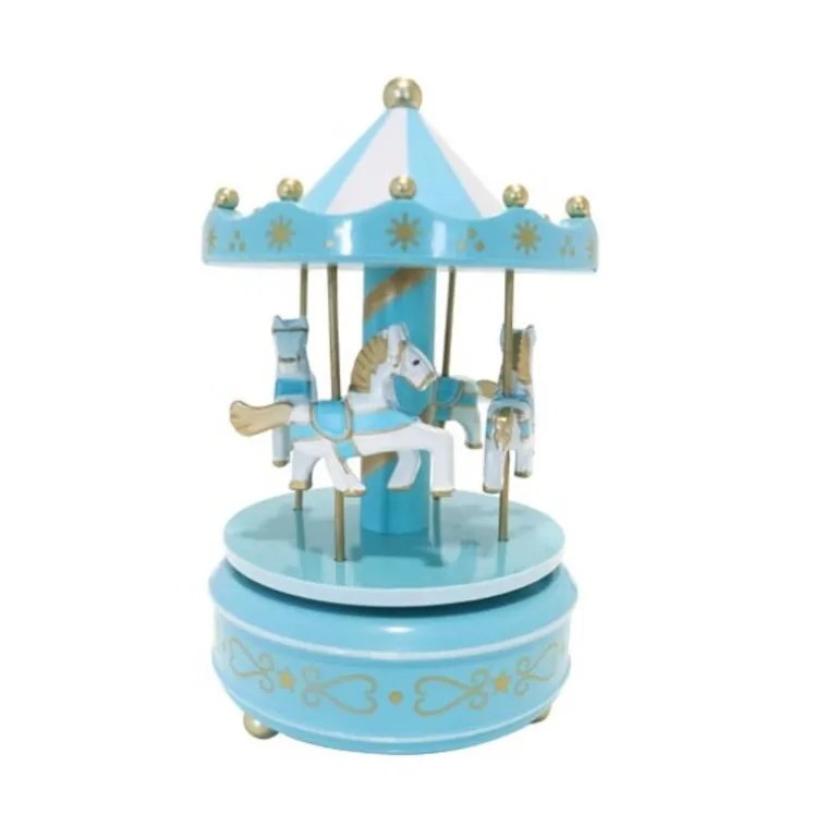 Carrousel musical bleu