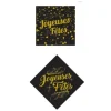 Carrés azyme Joyeuses Fêtes (x24)
