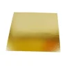 Carrés carton or (x 50)