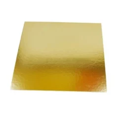 Carrés carton or (x 50)