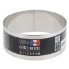Cercle à mousse inox H 4,5 cm Ø 11 cm