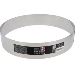 Cercle à vacherin inox H 6 cm Ø 30 cm