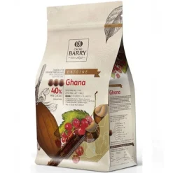 Chocolat de Couverture au Lait origine Ghana 40 % 1 Kg