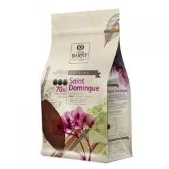 Chocolat de couverture noir St Domingue 70% 2,5 Kg