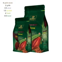 Chocolat de Couverture Noir Ocoa 70 % 1 Kg